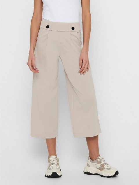 JACQUELINE de YONG Stoffhose Hose Wide Fit Ankle Pants Flare Culotte Croppe günstig online kaufen