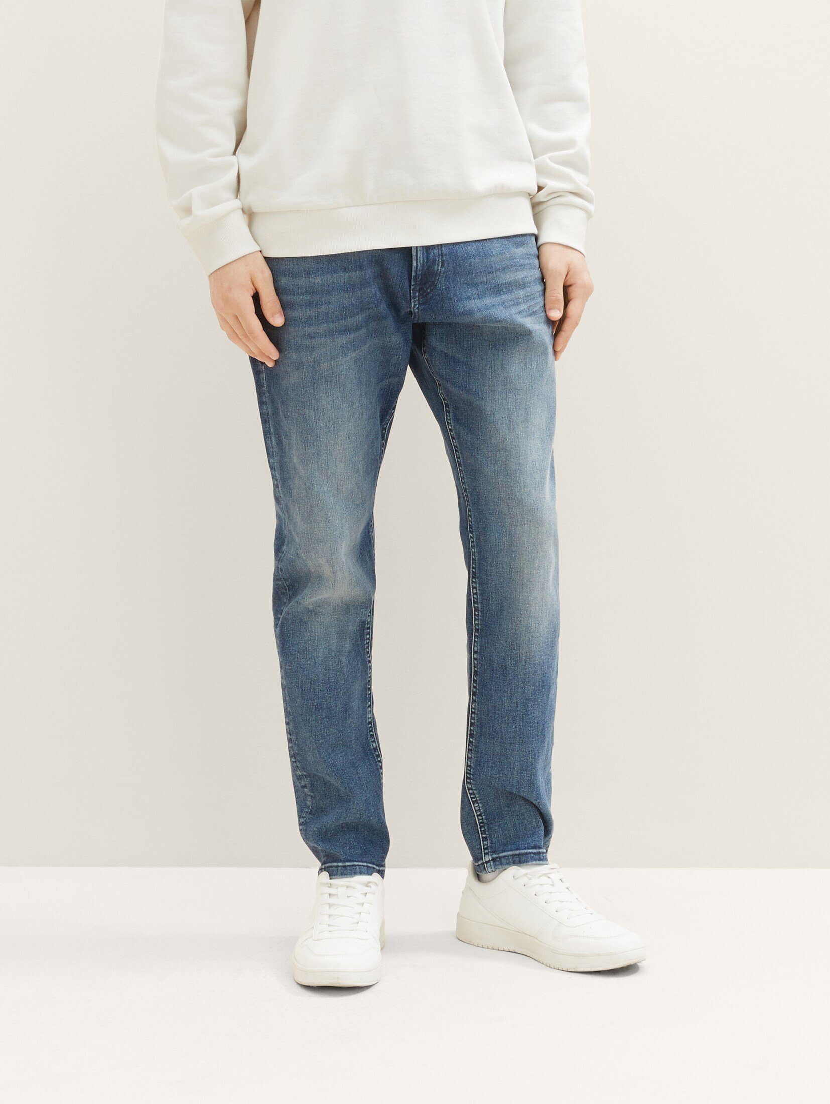 TOM TAILOR Denim Tapered-fit-Jeans TTTAPERED SLIM günstig online kaufen