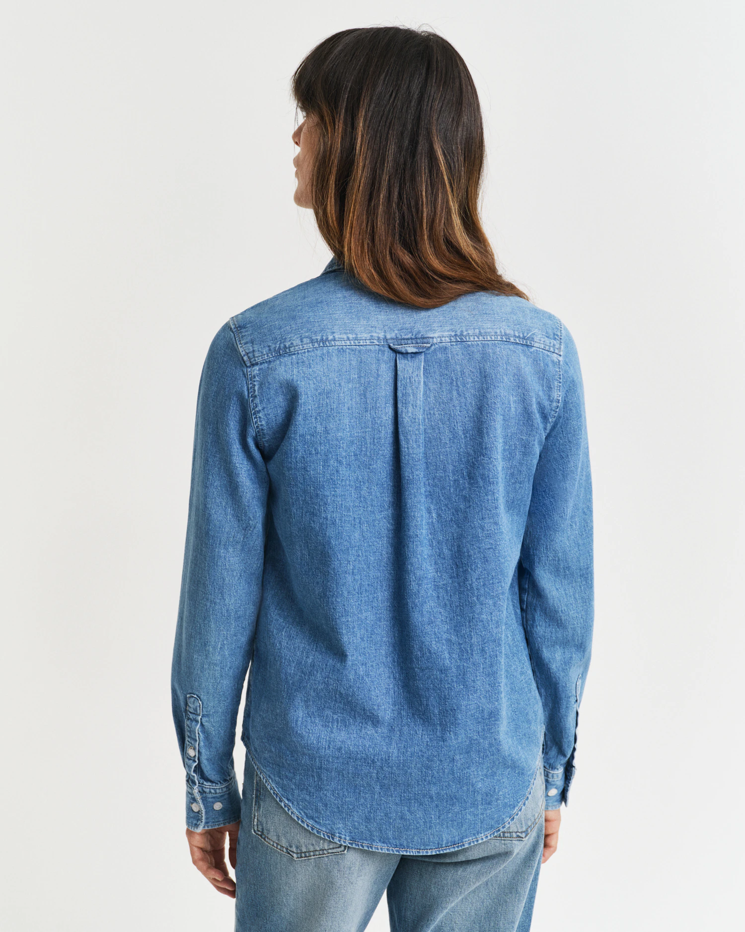 Gant Jeansbluse "REG DENIM SHIRT", mit modischer Waschung günstig online kaufen