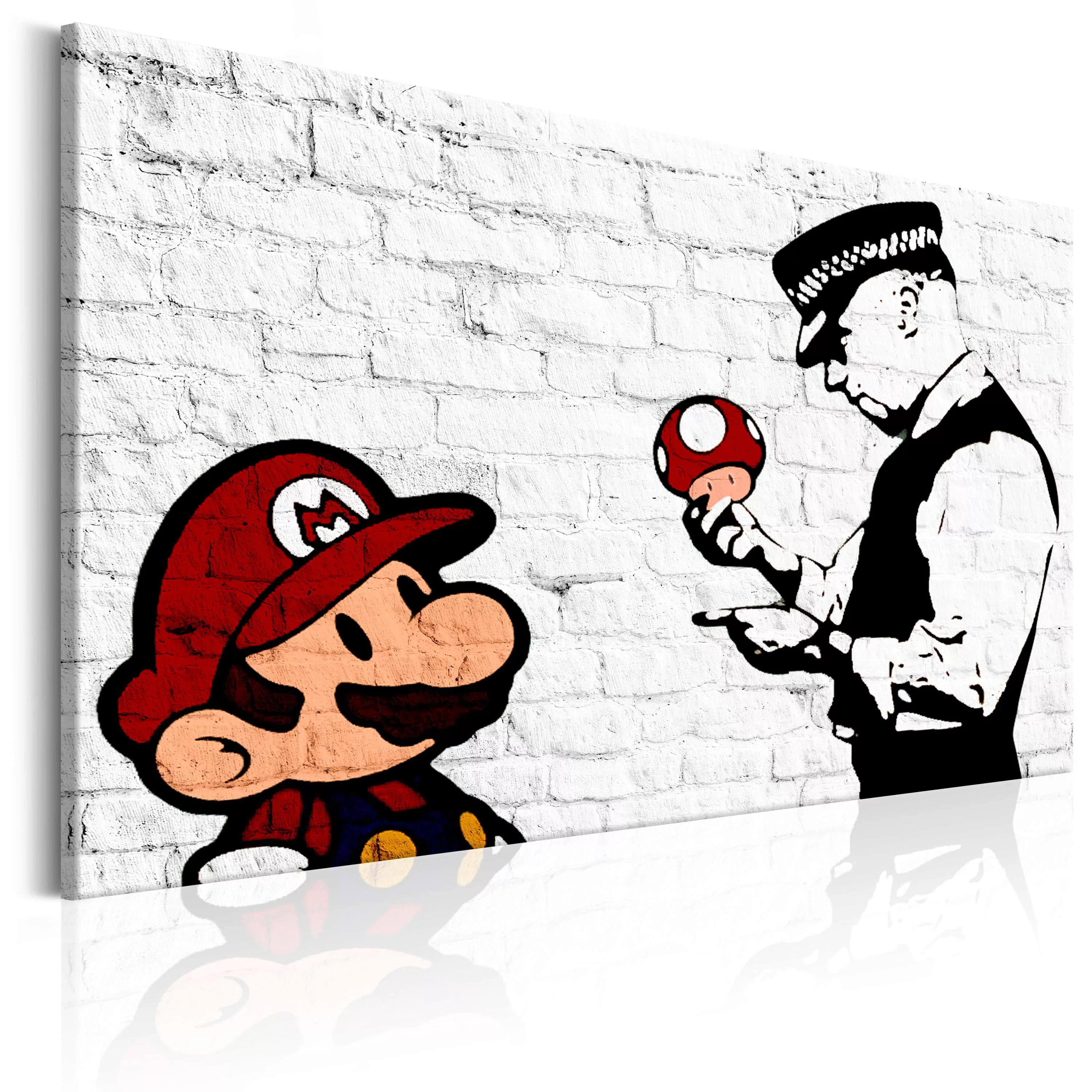 Wandbild - Banksy on Brick günstig online kaufen