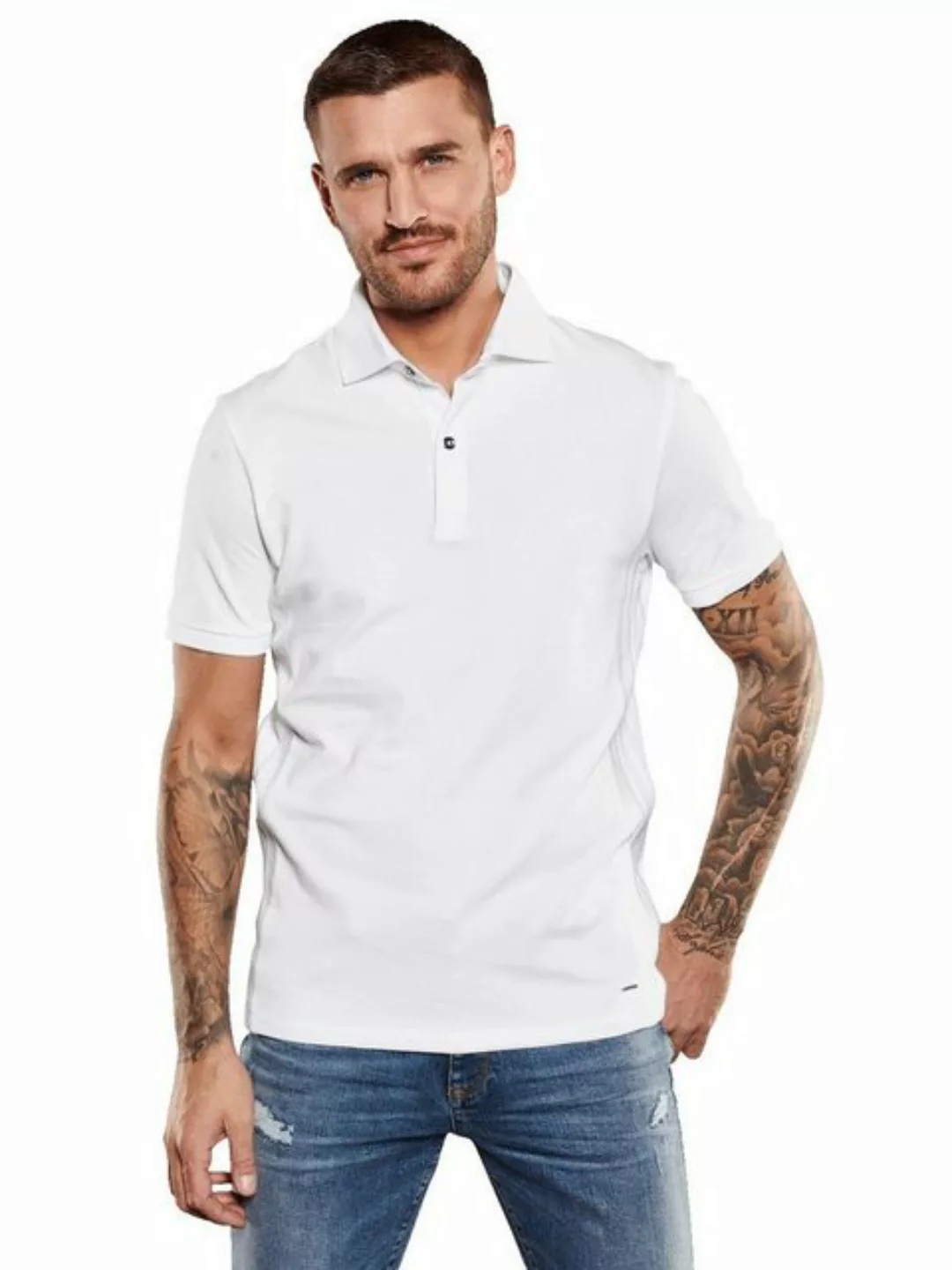 emilio adani Poloshirt Polo-Shirt slim fit günstig online kaufen