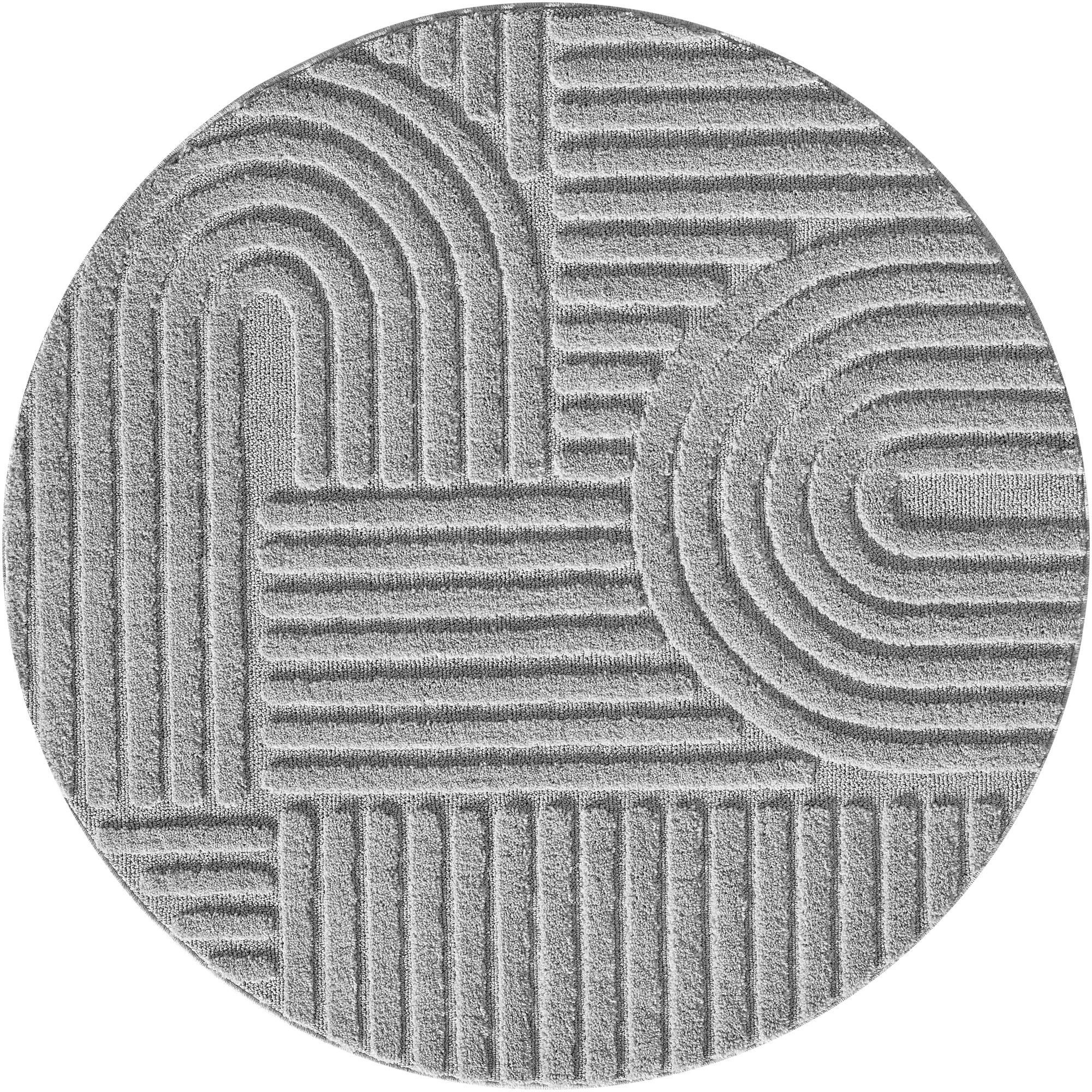 KADIMA DESIGN Teppich Skandi-Boho Muster Polypropylen günstig online kaufen
