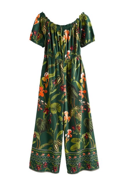 Next Jumpsuit Overall mit weitem Bein 100% Baumwolle - Petite (1-tlg) günstig online kaufen