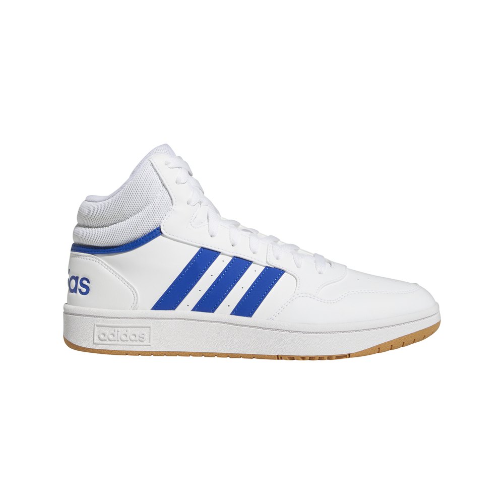 Adidas Hoops 3.0 Mid Sportschuhe EU 43 1/3 Ftwr White / Team Royal Blue / G günstig online kaufen