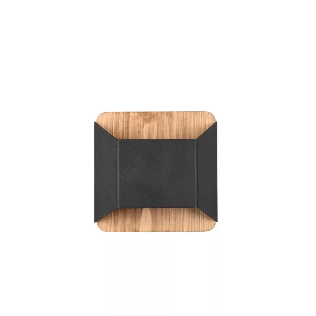 LED-Wandleuchte Arino, schwarz, Breite 12,2 cm günstig online kaufen