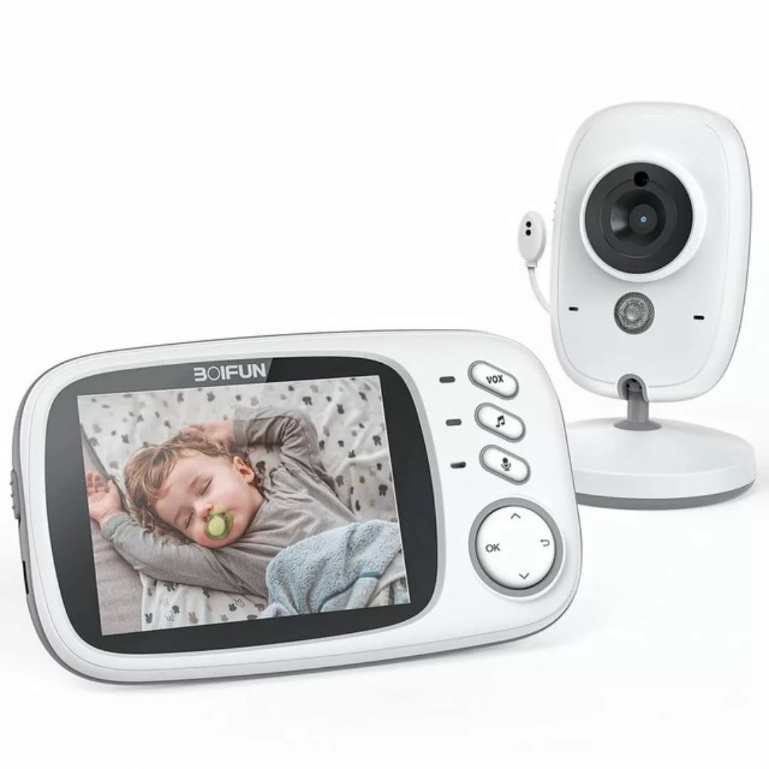 Boifun Babyphone Babyphone mit Kamera VOX Babyfon Nachtsicht Baby Video Übe günstig online kaufen