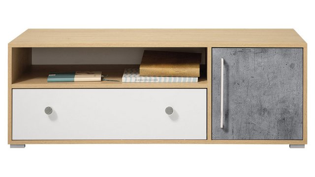 MIRJAN24 TV-Schrank Step 08 (mit Drehtür und Schublade) 120x50x42 cm günstig online kaufen