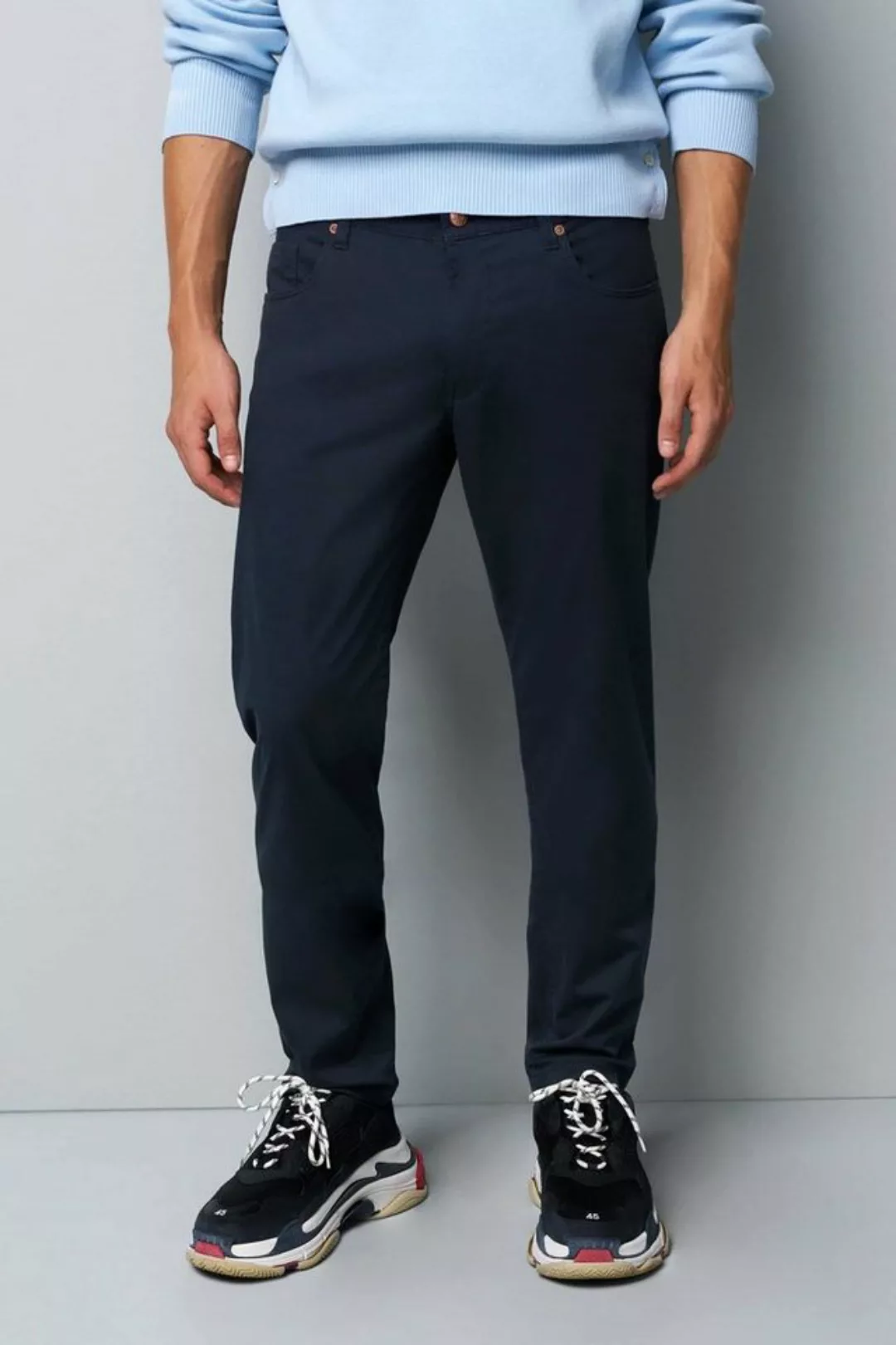 MEYER Chinos "M5 Slim", aus Bio-Baumwolle günstig online kaufen