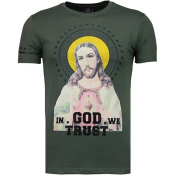 Local Fanatic  T-Shirt Jesus Strass günstig online kaufen