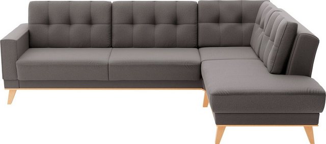 sit&more Ecksofa "Lavida L-Form", wahlweise mit Kippfunktion und Bettkasten günstig online kaufen