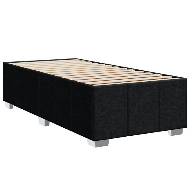 vidaXL Bett Bettgestell Schwarz 90x190 cm Stoff günstig online kaufen