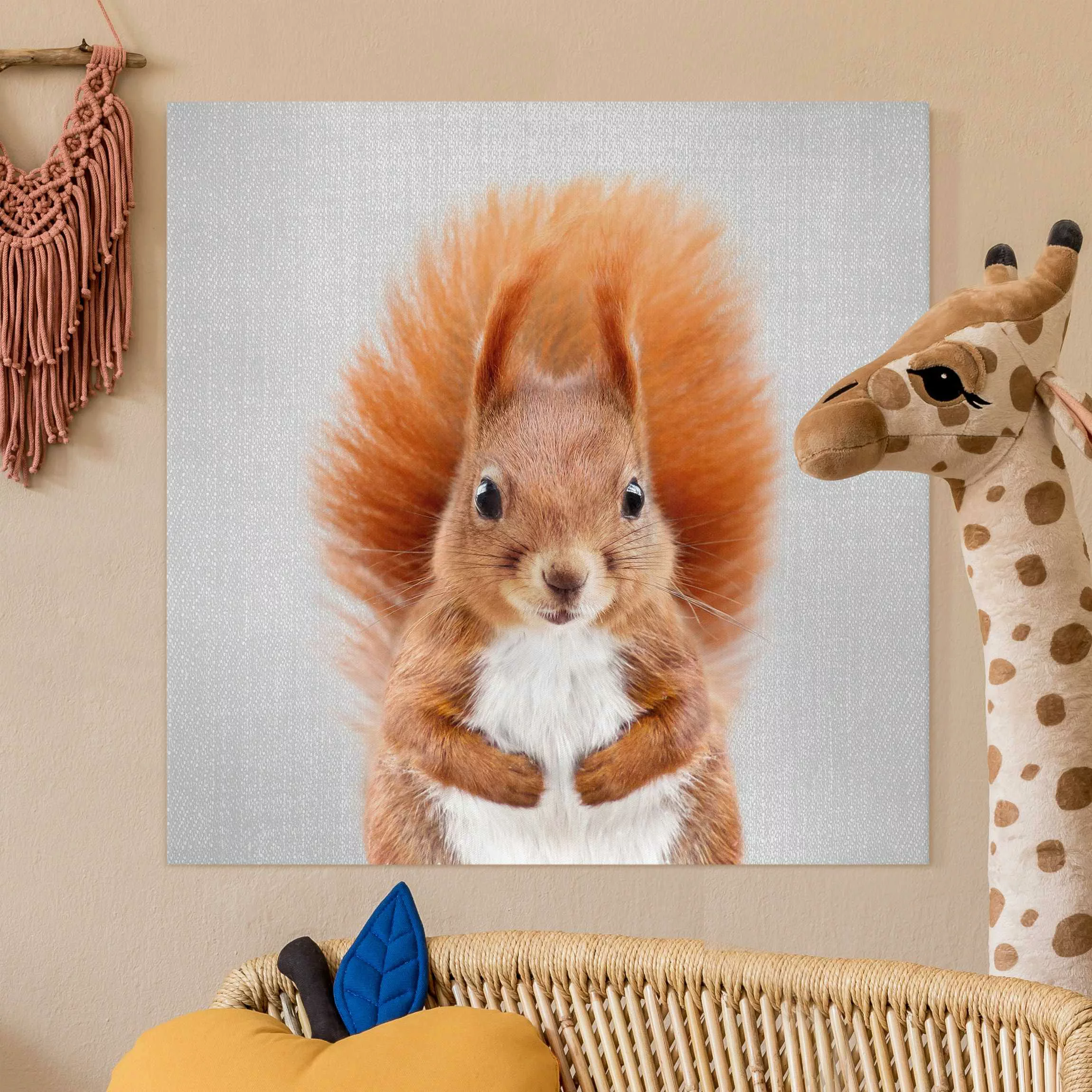 Leinwandbild Eichhörnchen Elisabeth günstig online kaufen