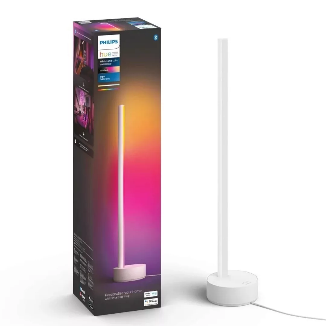 Philips Hue Gradient Signe LED-Tischlampe weiß günstig online kaufen