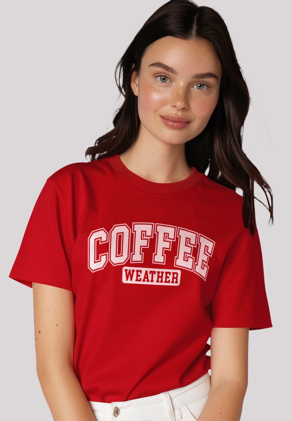 F4NT4STIC T-Shirt "Coffee Weather Winter Holiday Weihnachts", Premium Quali günstig online kaufen