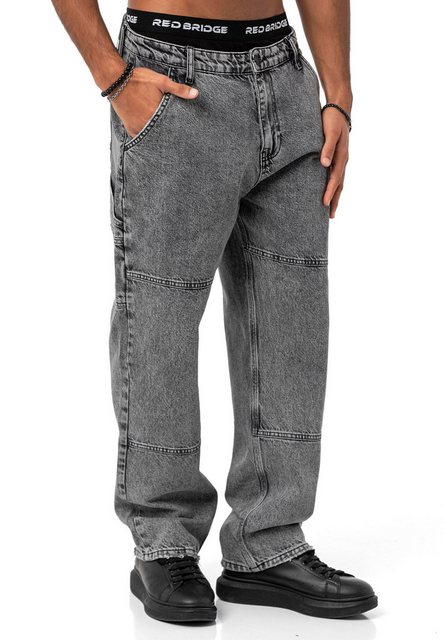 RedBridge Weite Jeans Red Bridge Herren Baggy Jeans Hose Denim Pants 5-Pock günstig online kaufen