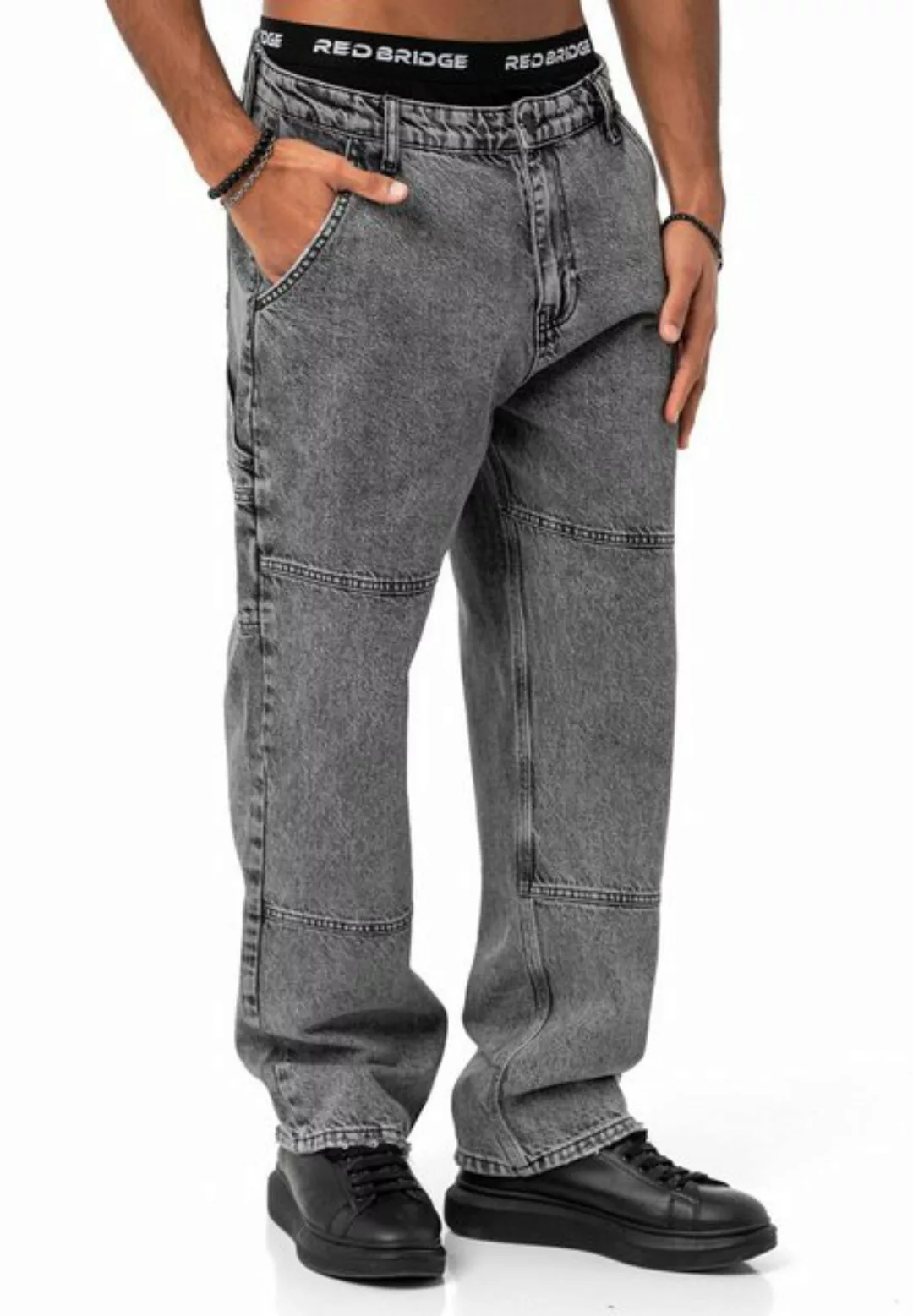 RedBridge Destroyed-Jeans Red Bridge Herren Baggy Jeans Hose Denim Pants 5- günstig online kaufen