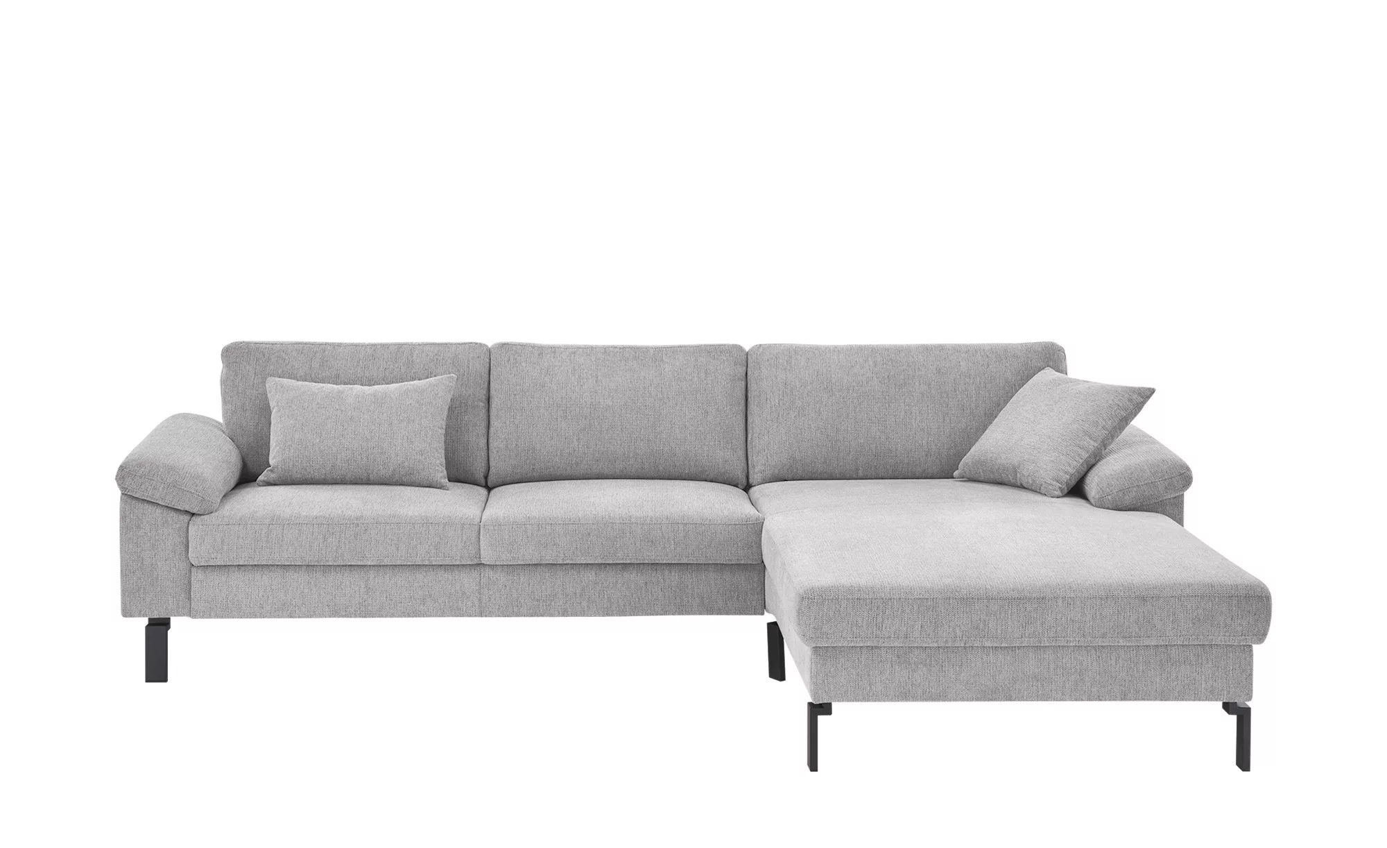 Max Schelling Ecksofa   Maximum ¦ silber ¦ Maße (cm): B: 255 H: 89 T: 219 P günstig online kaufen