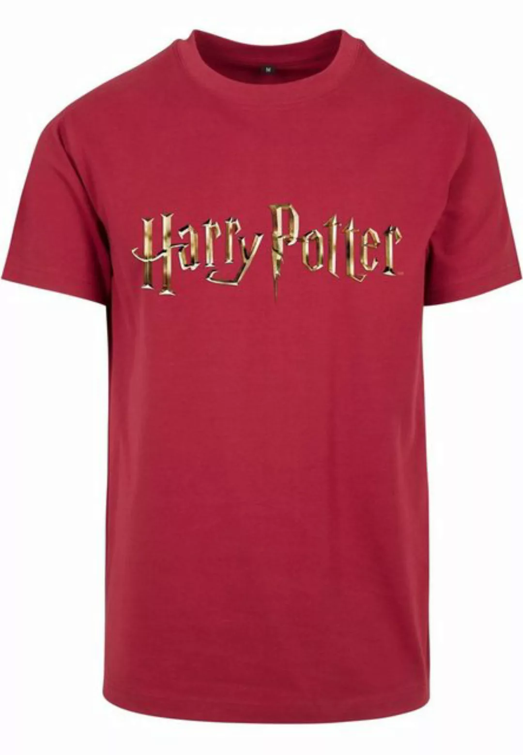 Merchcode T-Shirt HARRY POTTER LOGO TEE MC589 Burgundy günstig online kaufen