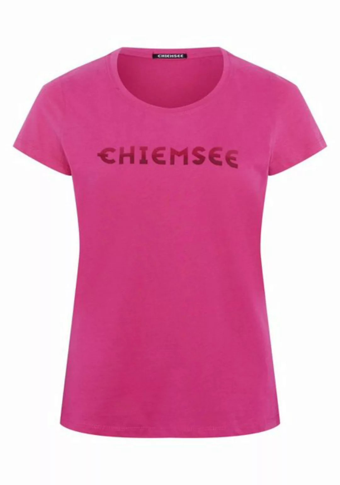 Chiemsee Print-Shirt T-Shirt mit Logo in Farbverlauf-Optik 1 günstig online kaufen