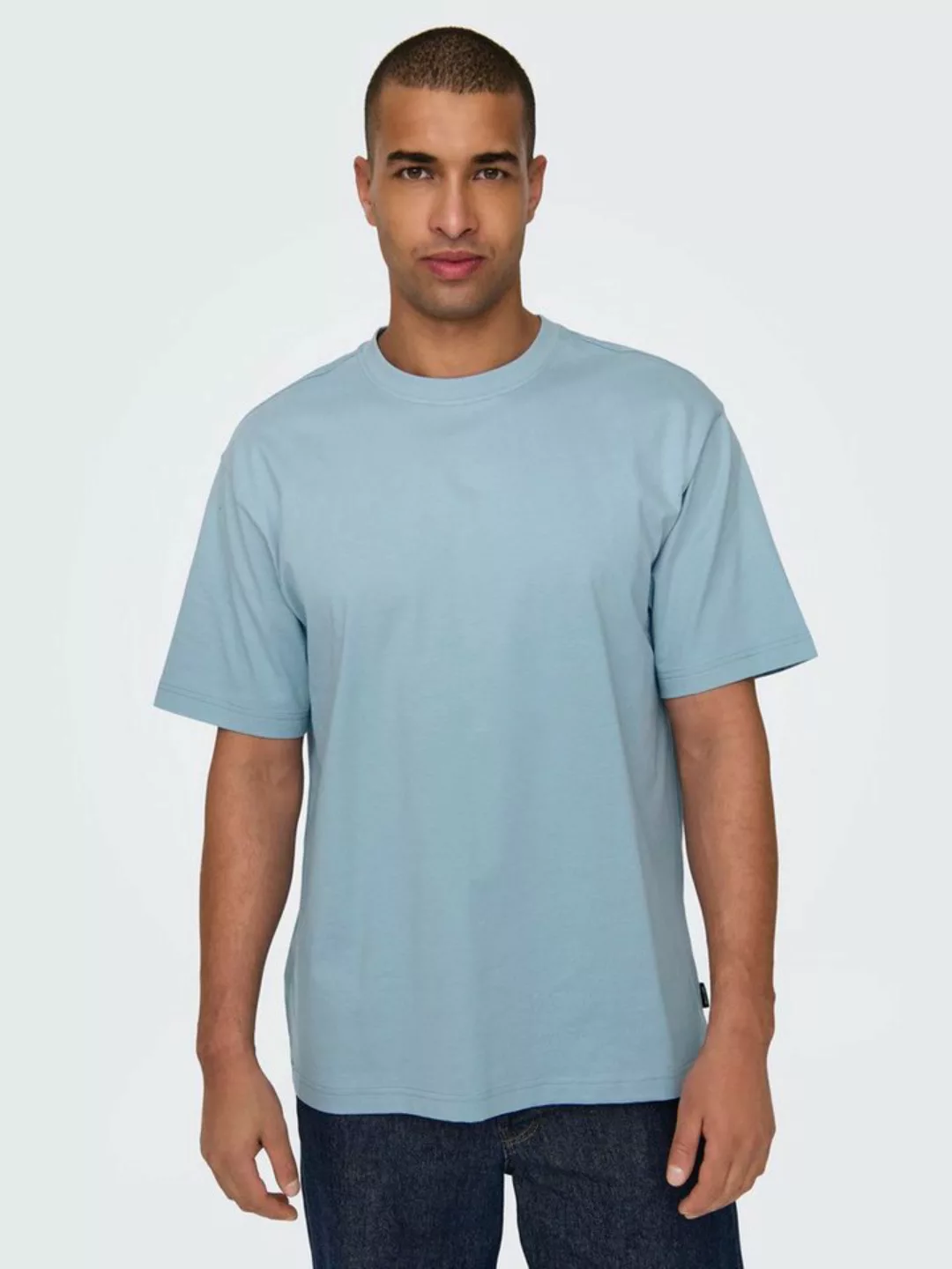 ONLY & SONS Rundhalsshirt ONSFRED RLX SS TEE günstig online kaufen