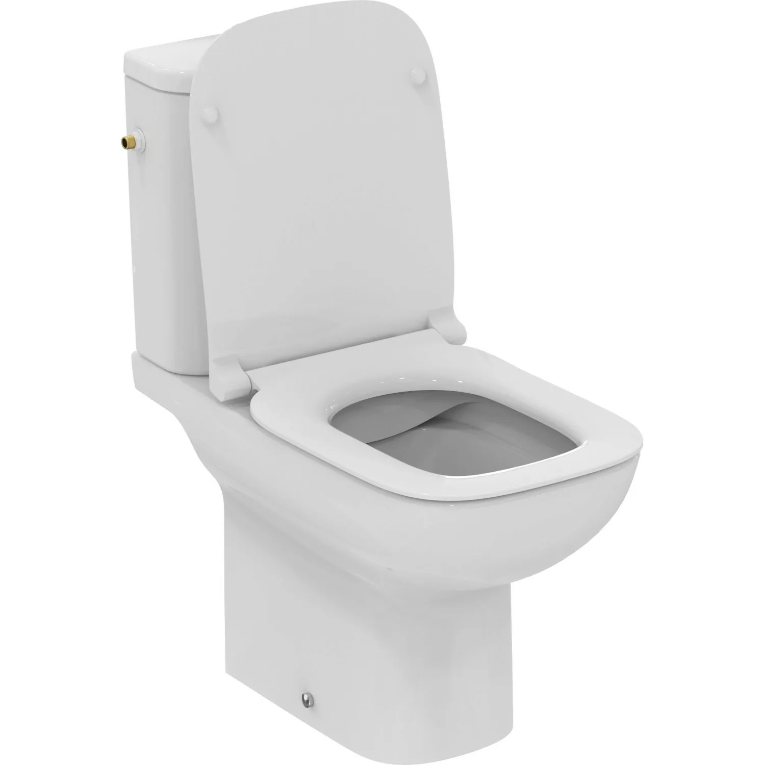 Ideal Standard WC-Paket i.life A ohne Spülrand, mit WC-Sitz Weiß günstig online kaufen