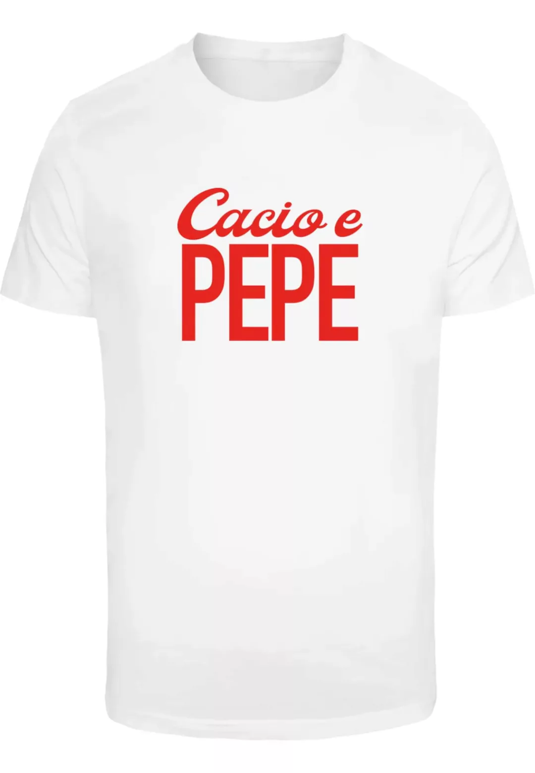 MisterTee T-Shirt "MisterTee Cacio Pepe Tee" günstig online kaufen