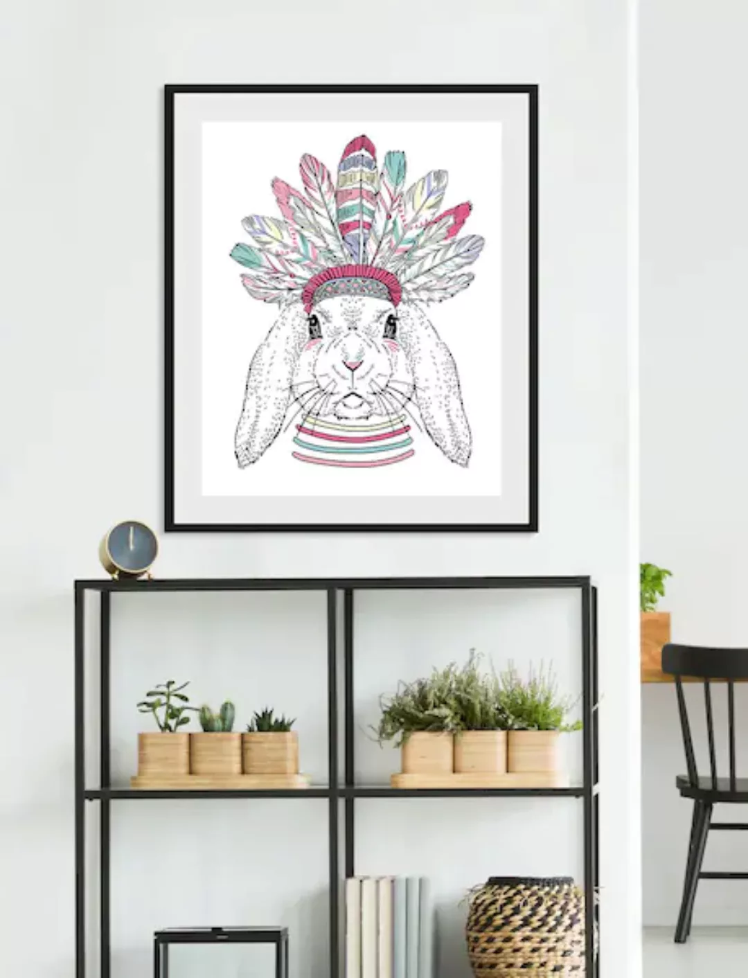 queence Bild "Indiana Bunny", Hase, (1 St.) günstig online kaufen