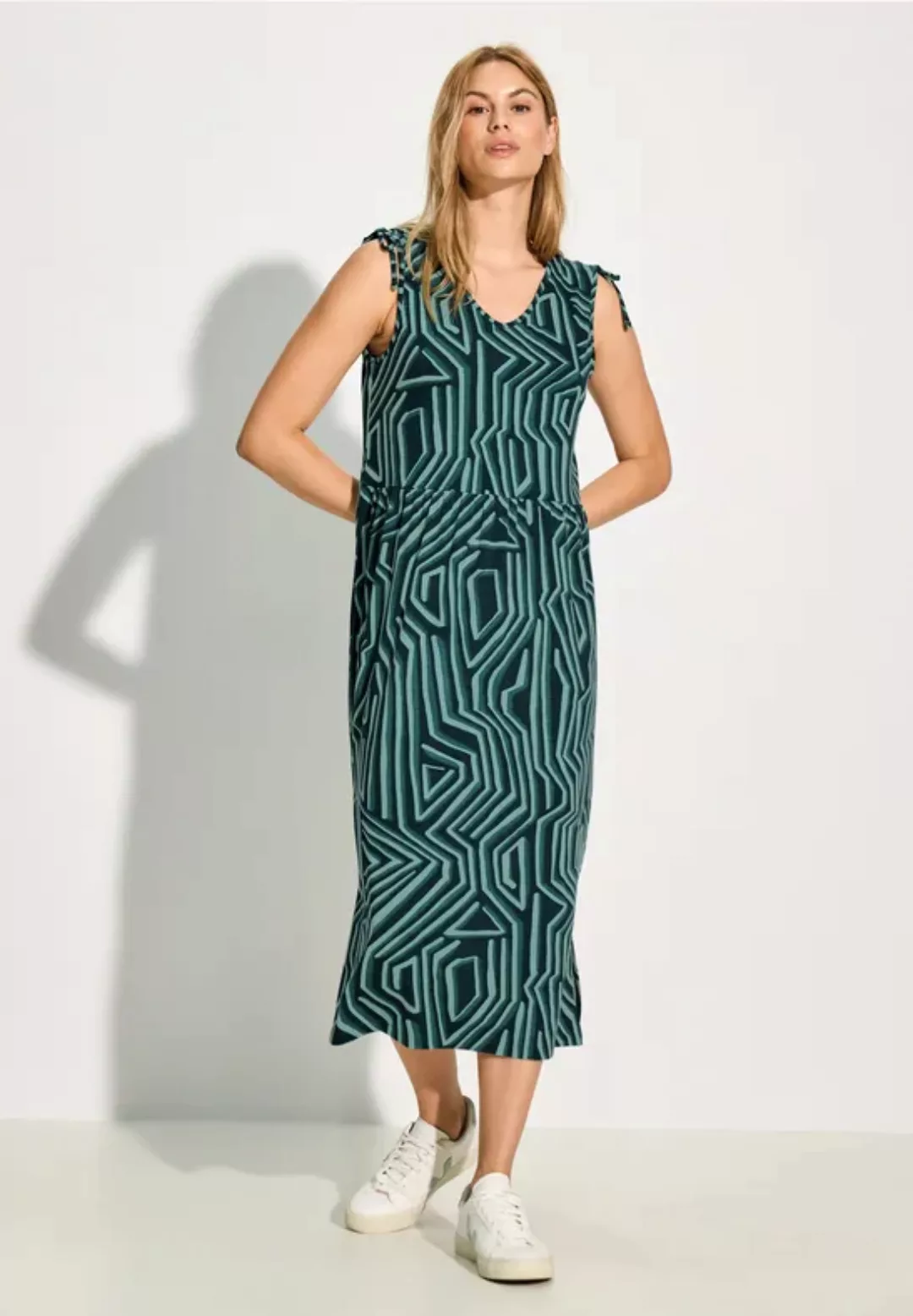 Jersey Kleid mit Print günstig online kaufen