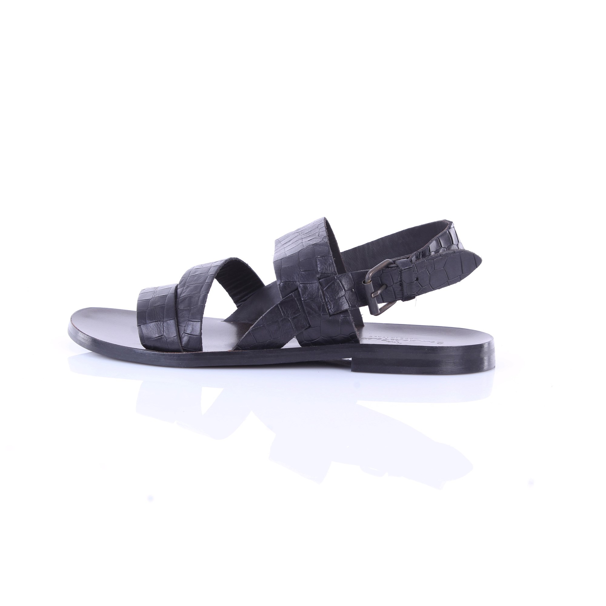 THE SANDALS FACTORY Niedrige Sandalen Herren schwarz günstig online kaufen