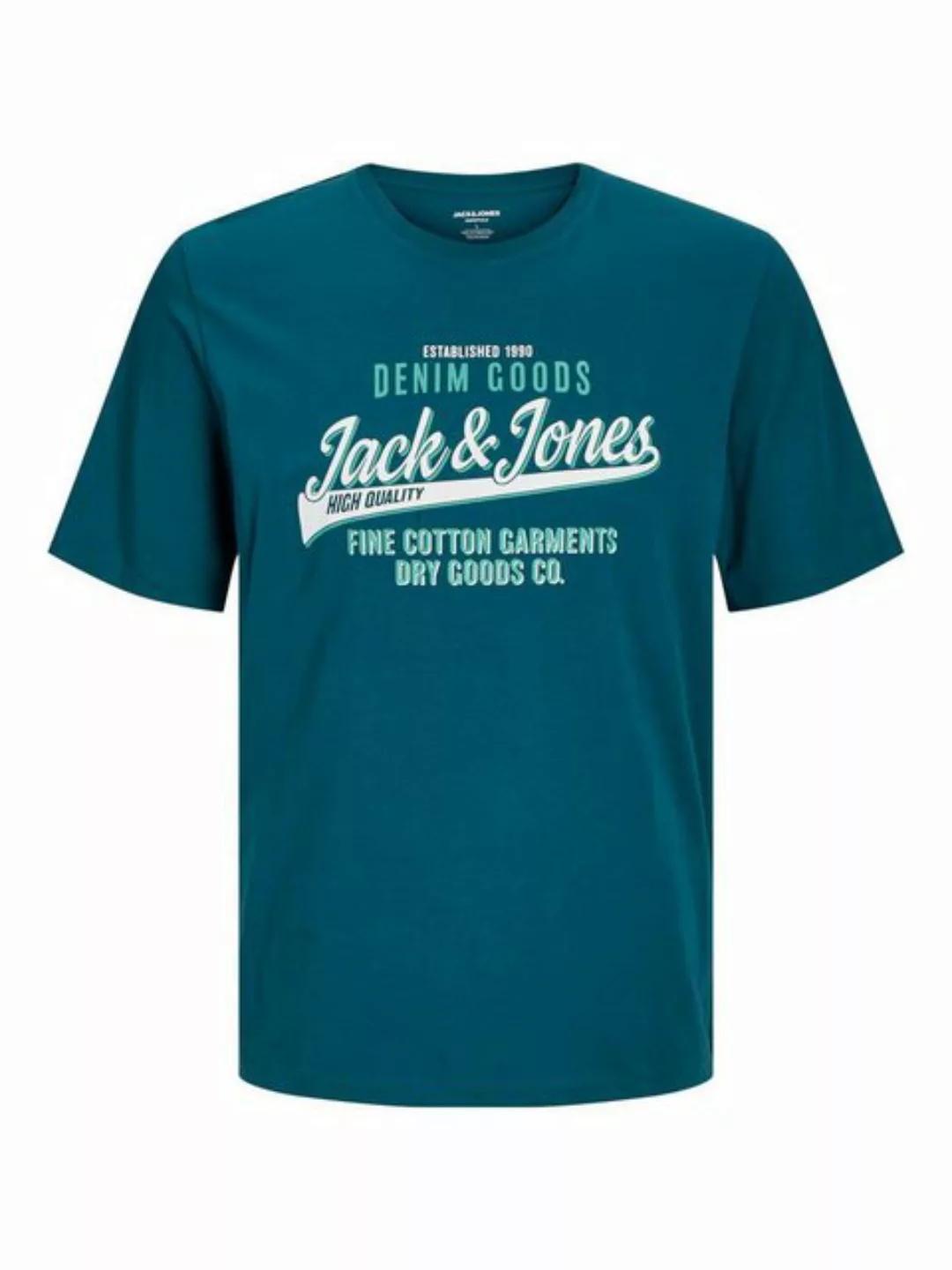 Jack & Jones Rundhalsshirt "JJELOGO TEE SS O-NECK 2 COL AW24 SN" günstig online kaufen