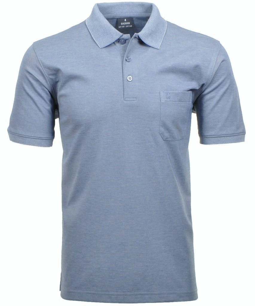 RAGMAN 3/4-Arm-Shirt Ragman / He.Polo / günstig online kaufen