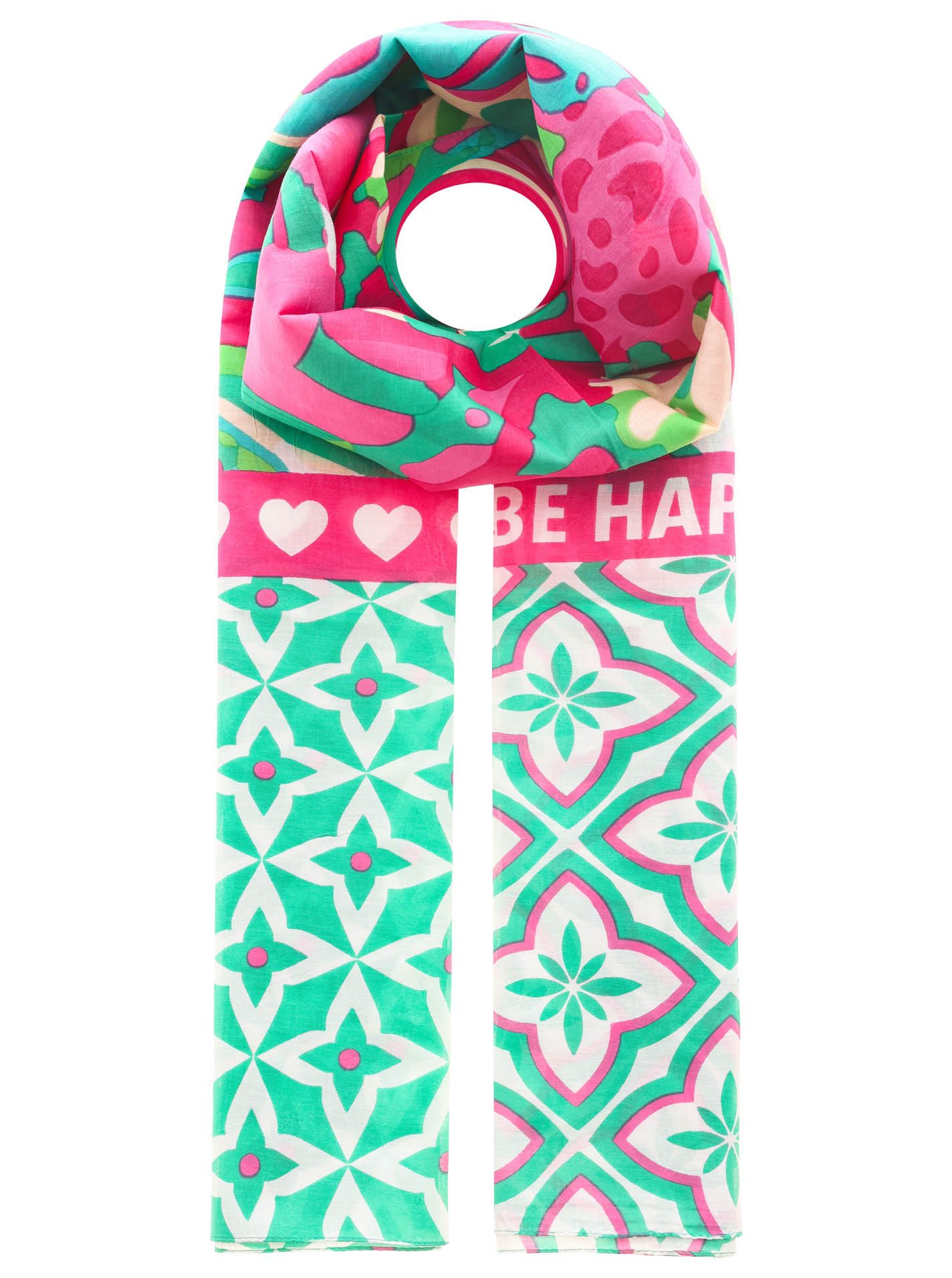 Zwillingsherz Modeschal "Shine And Be Happy", günstig online kaufen