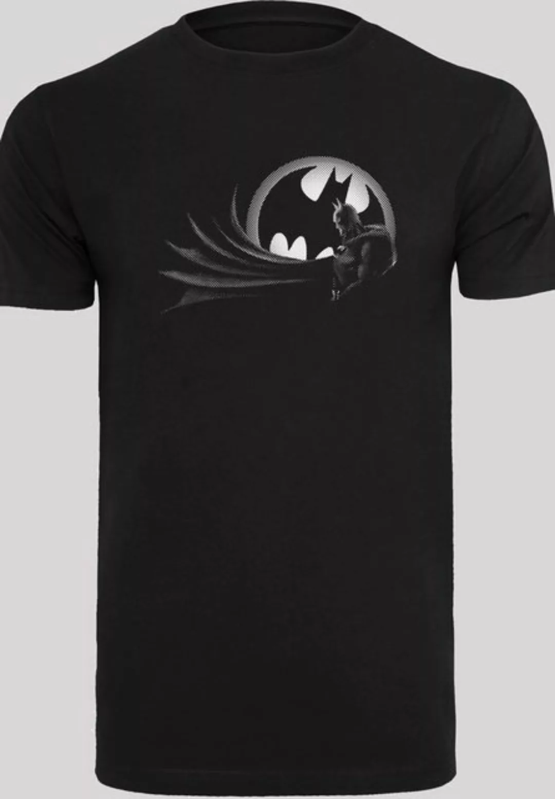 F4NT4STIC Kurzarmshirt F4NT4STIC Herren Batman Spot with T-Shirt Round Neck günstig online kaufen