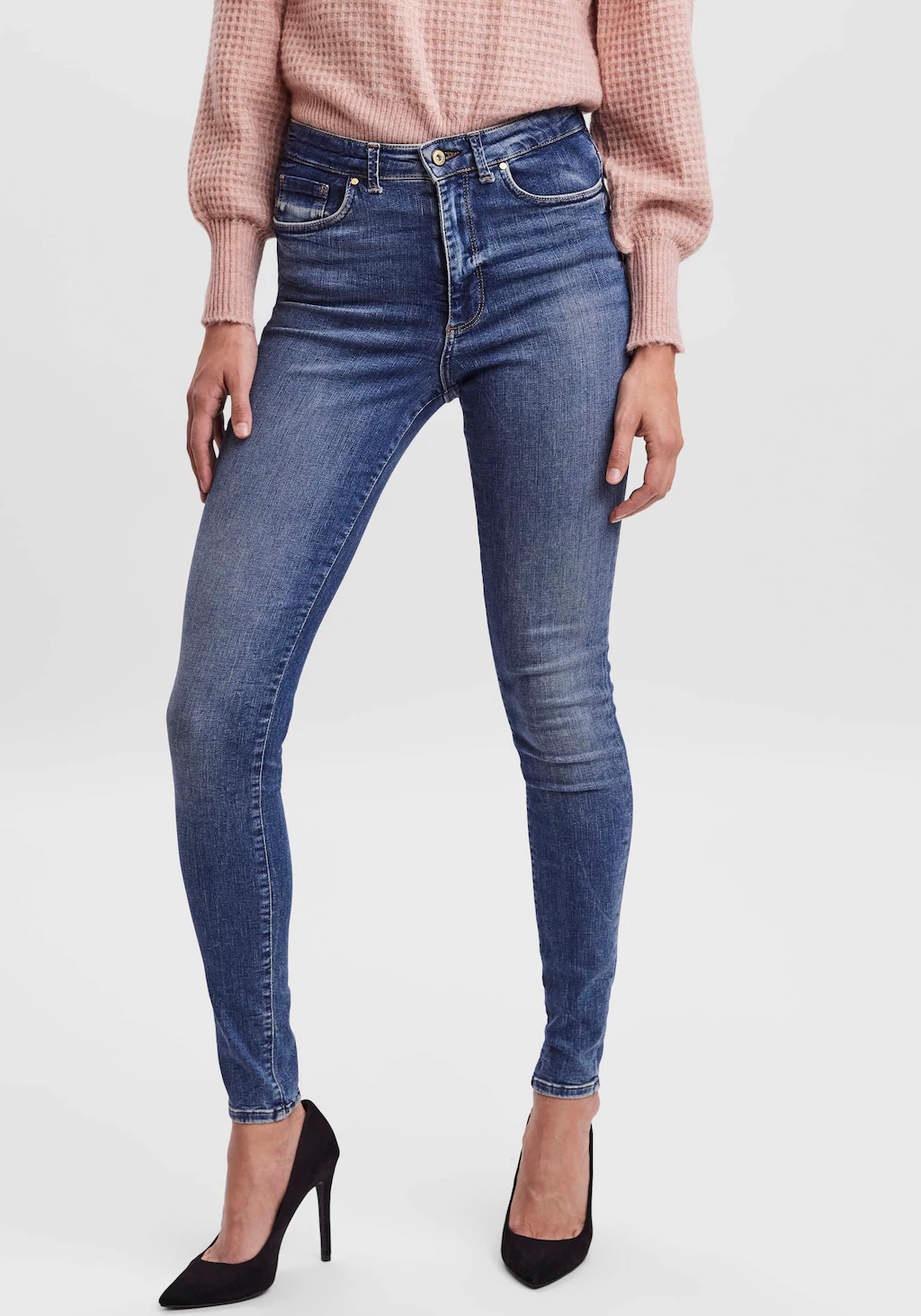 Vero Moda High-waist-Jeans VMSOPHIA HR SKINNY JEANS RI372 NOOS günstig online kaufen