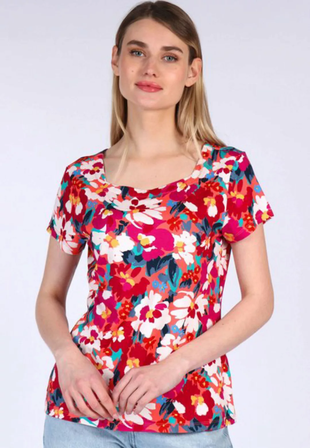 Lykka du Nord T-Shirt Tal summer bouquet günstig online kaufen