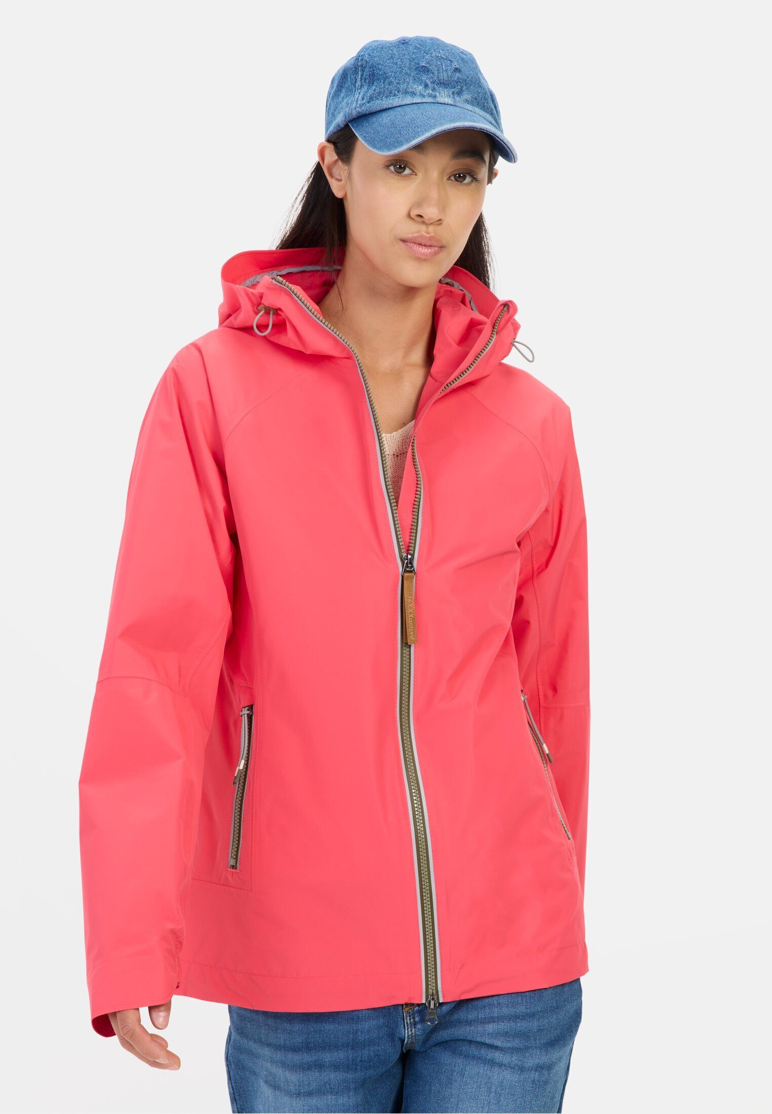camel active Funktionsjacke aus Polyester Markenlabel günstig online kaufen