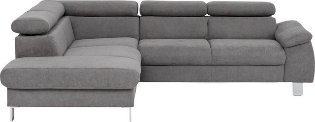 COTTA Ecksofa "Komaris L-Form", inklusive Kopf- bzw. Rückenverstellung, wah günstig online kaufen