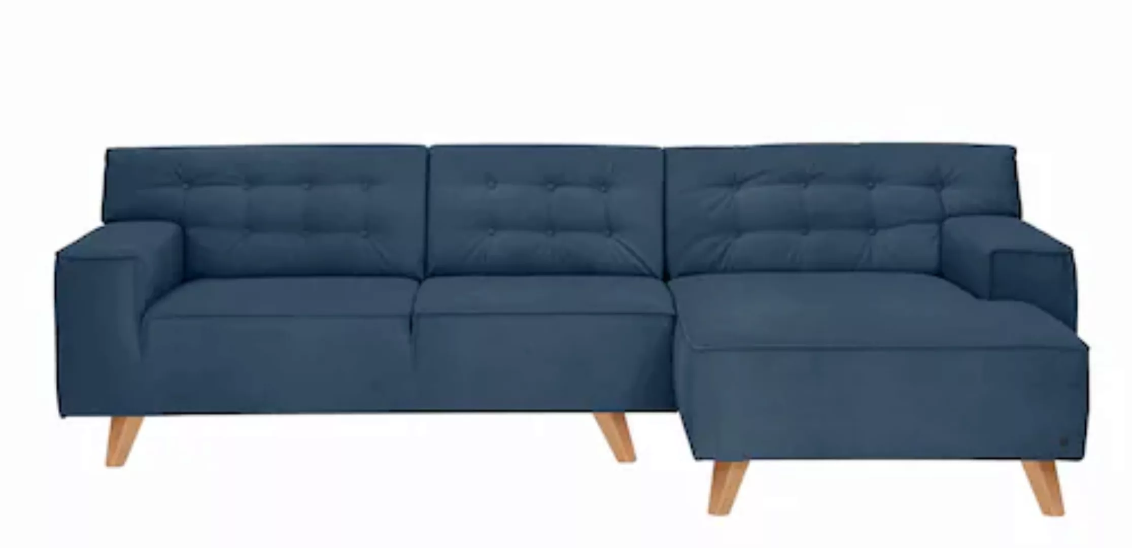 TOM TAILOR HOME Ecksofa »NORDIC CHIC«, mit Recamiere, im Retrolook, Füße Bu günstig online kaufen