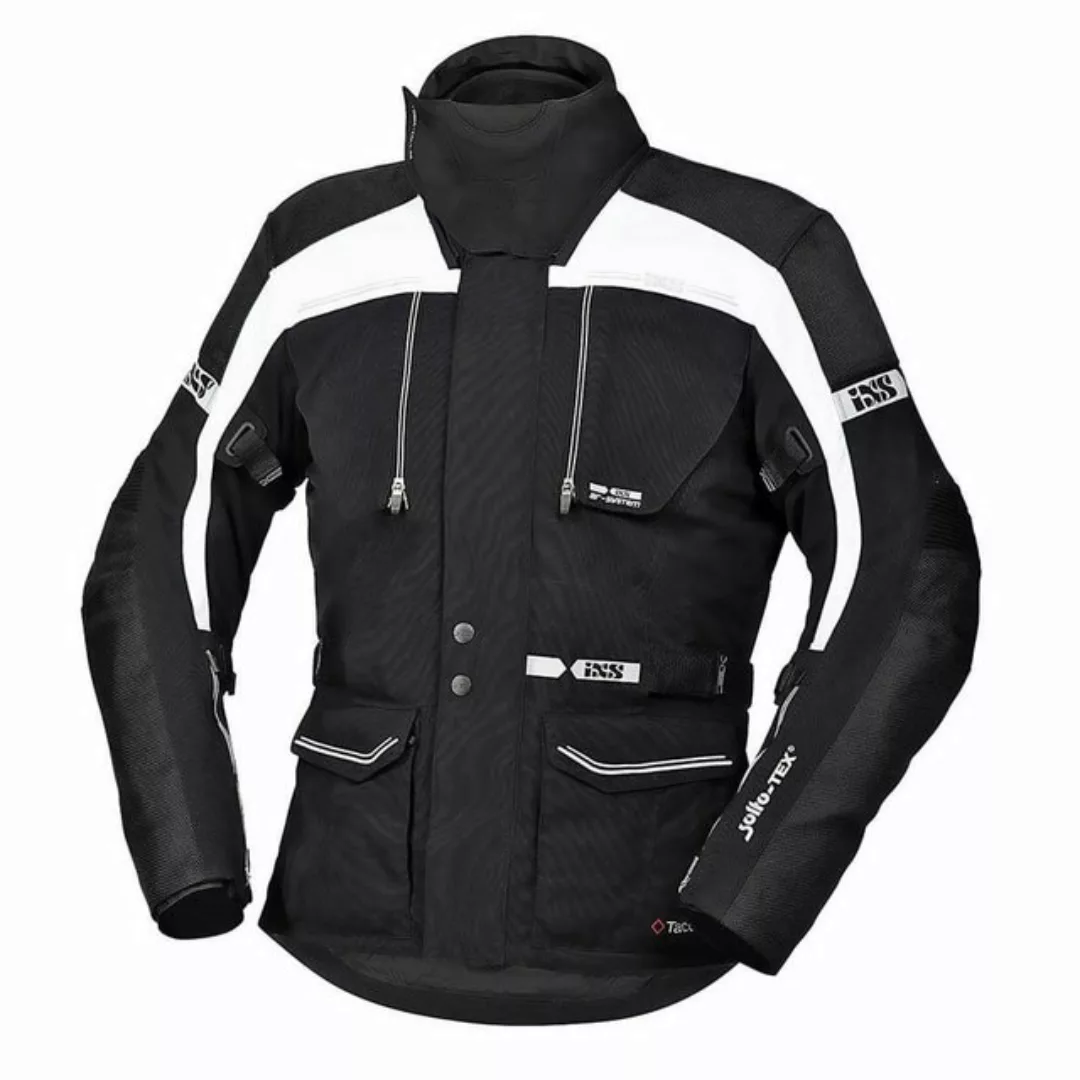 IXS Motorradjacke iXS Jacke Tour Traveller-ST - schwarz-weiss M günstig online kaufen