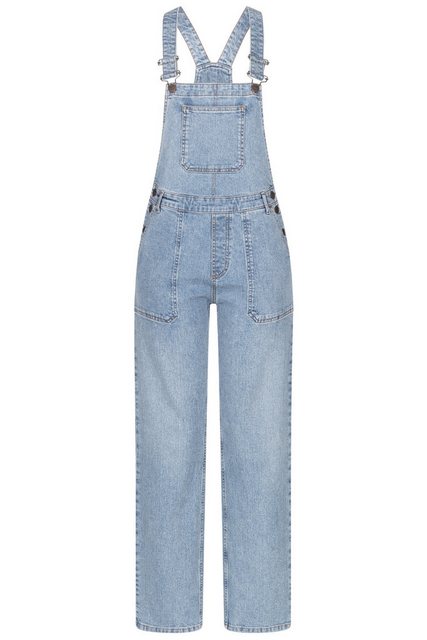 Feuervogl Latzhose fv-In:ka Dungarees, Straight Leg, Hemp Denim günstig online kaufen