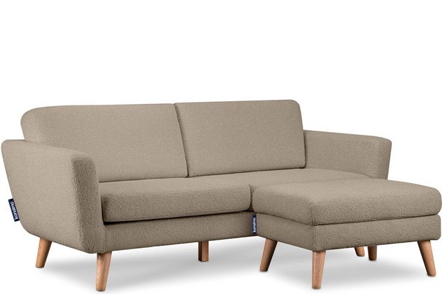 KONSIMO 3-Sitzer TAGIO Sofa 3 Personen, mit Armlehnen, Scandi-Stil, Made in günstig online kaufen