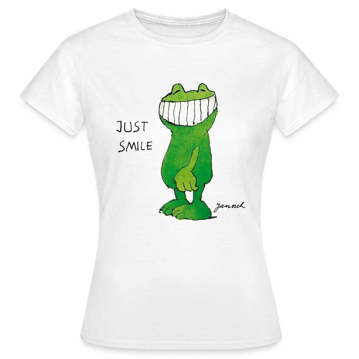 Spreadshirt T-Shirt Janosch Günter Kastenfrosch Just günstig online kaufen