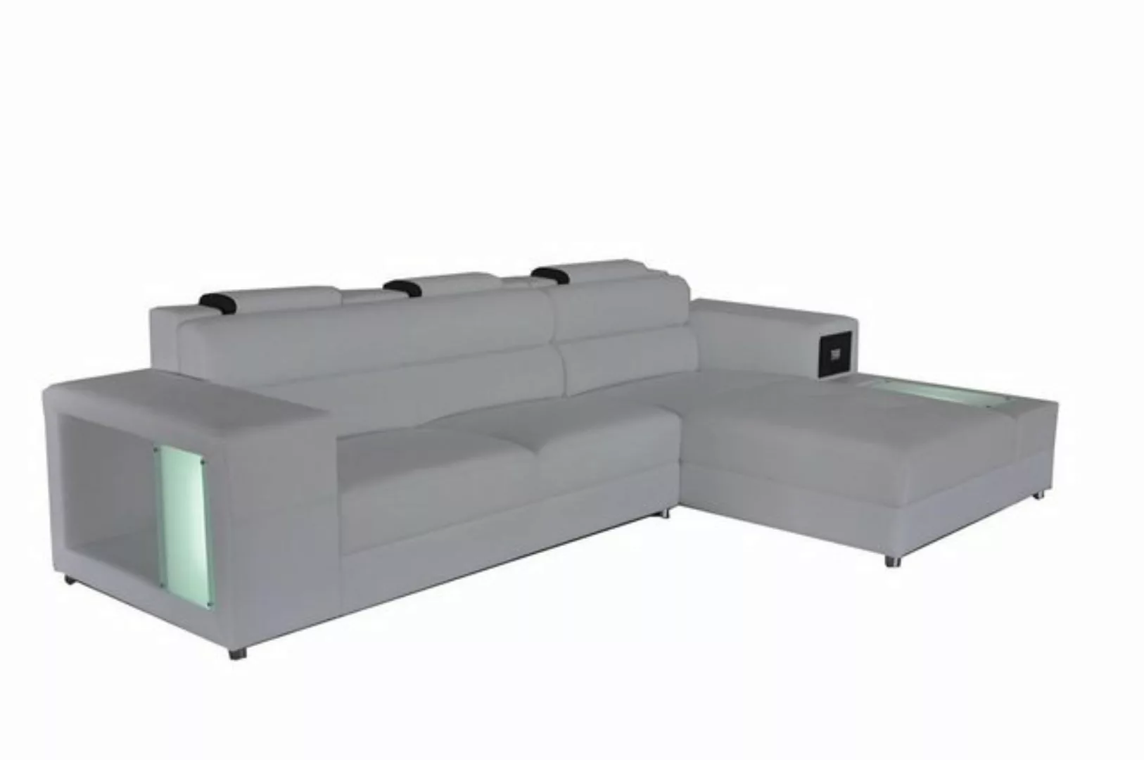 JVmoebel Ecksofa Design Sitz Leder Polster Ecke Leder Eck Landschaft Zimmer günstig online kaufen