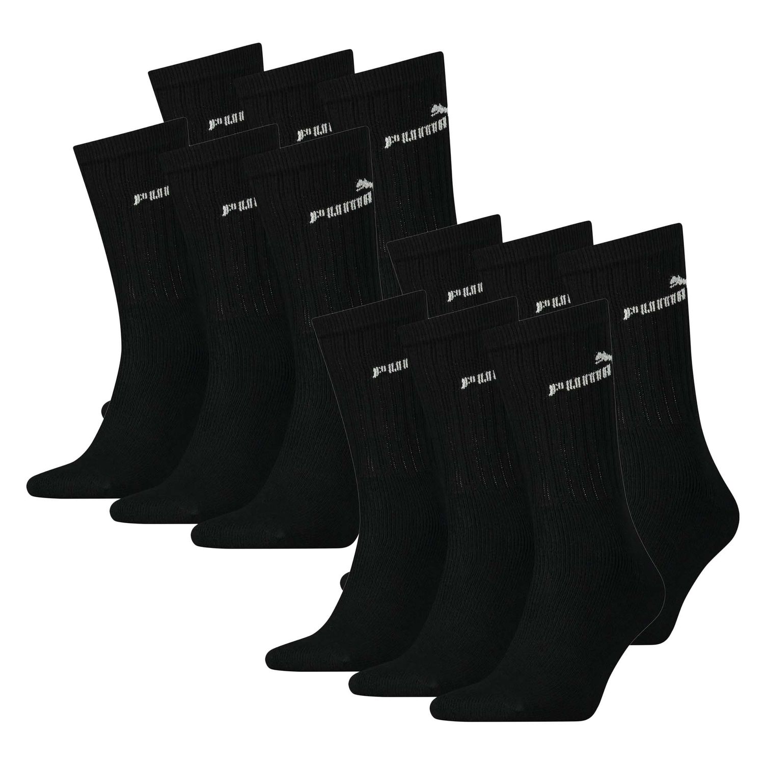 PUMA Unisex Sport Socken CLASSIC SPORT CREW 12er Pack 18er Pack 30er Pack günstig online kaufen