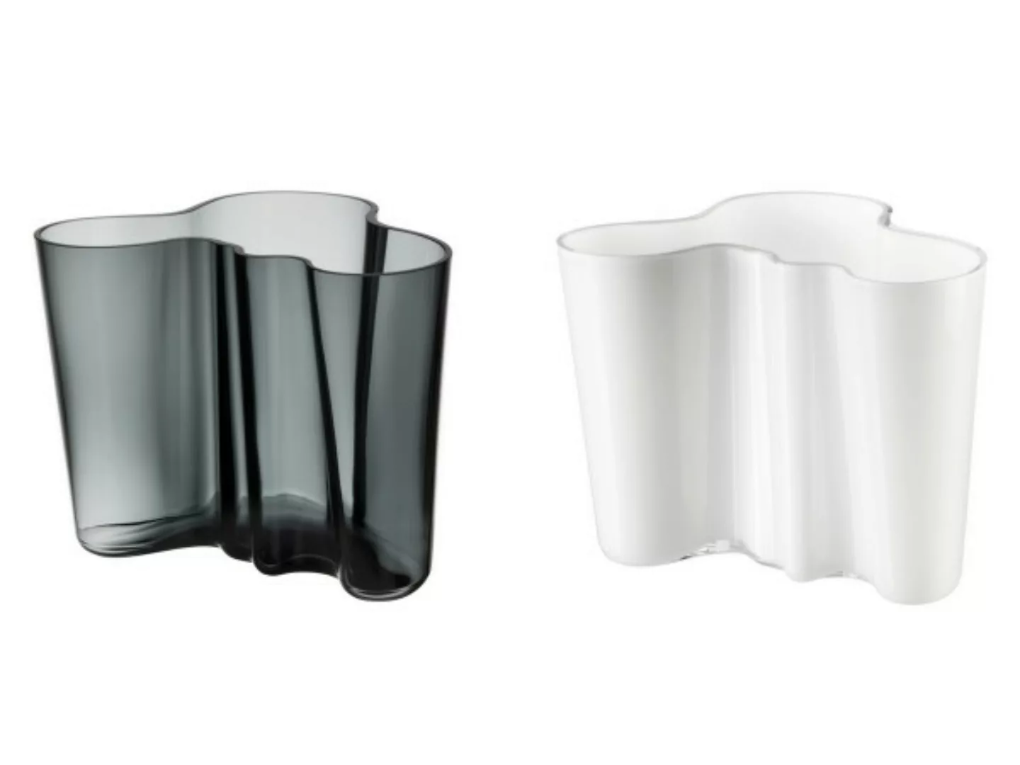 iittala - Alvar Aalto Vase 160mm - transparent/LxH 20,8x16cm/Handwäsche günstig online kaufen