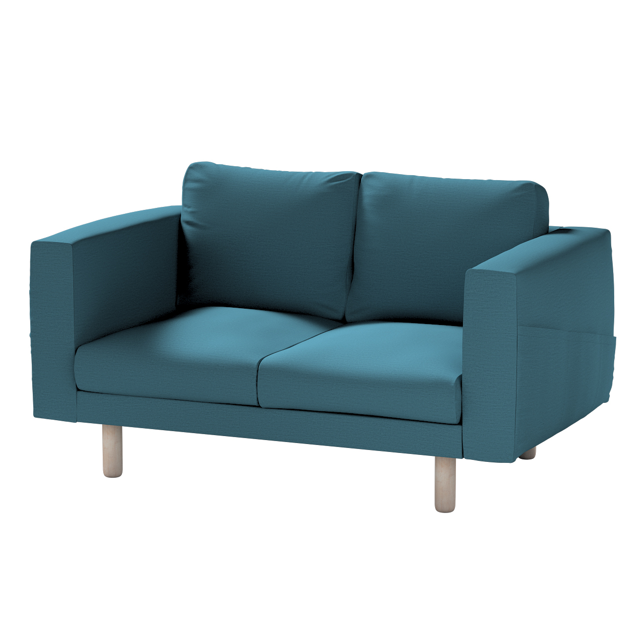 Bezug für Norsborg 2-Sitzer Sofa, dunkelblau, Norsborg 2-Sitzer Sofabezug, günstig online kaufen