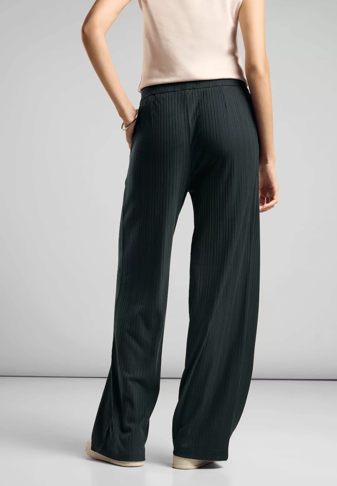 STREET ONE Jerseyhose, High Waist günstig online kaufen