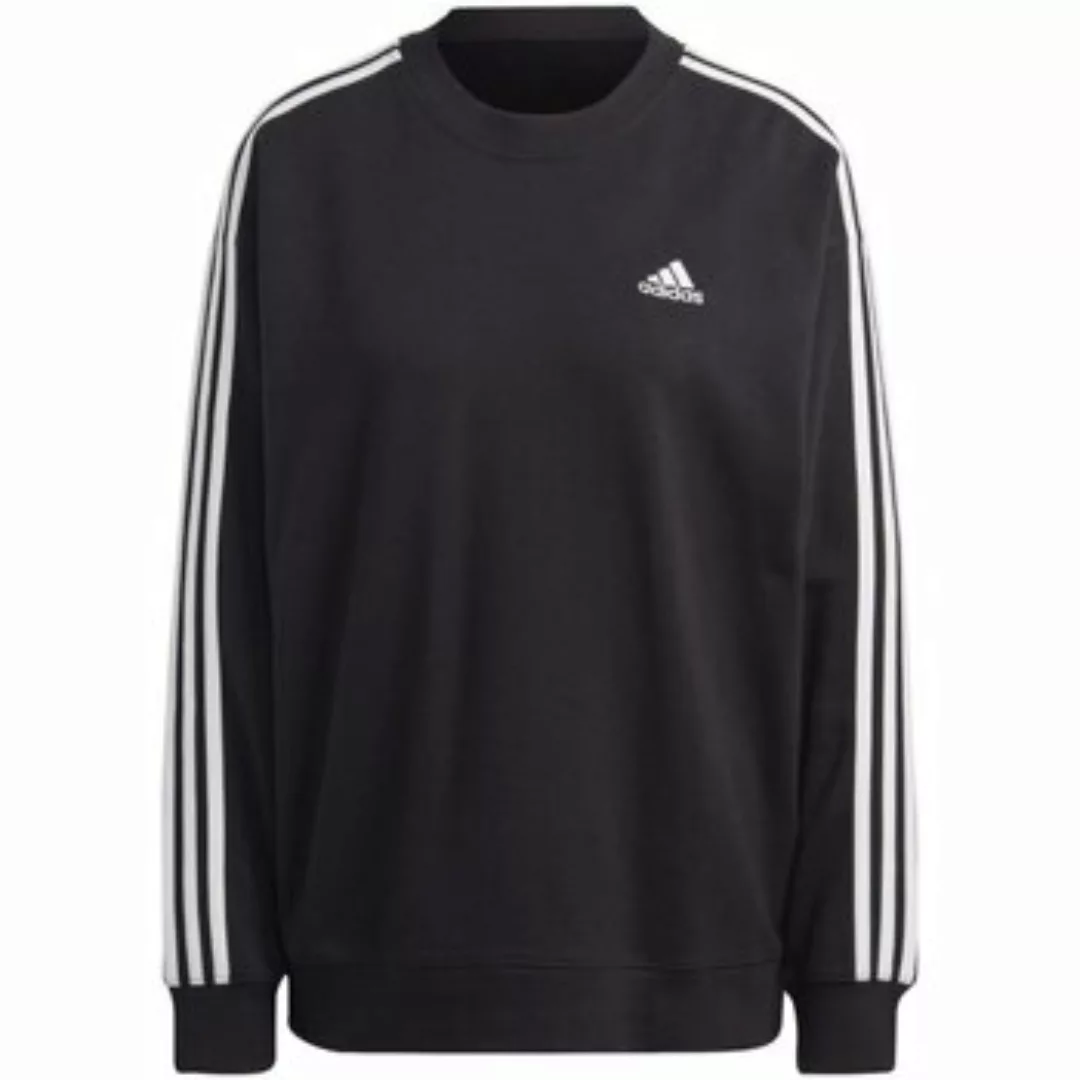 adidas  Sweatshirt Sport W 3S FT SWT,BLACK/WHITE IC8766 günstig online kaufen