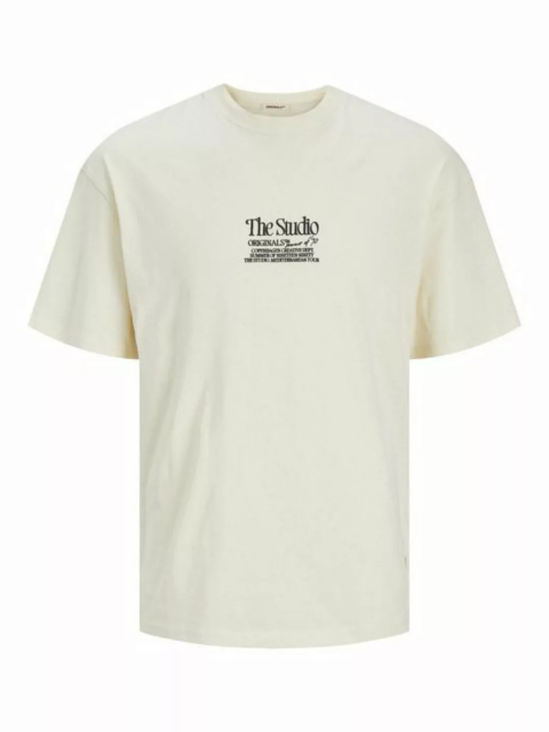 Jack & Jones Herren Rundhals T-Shirt JORNOTO GRAPHIC BACK - Relaxed Fit günstig online kaufen