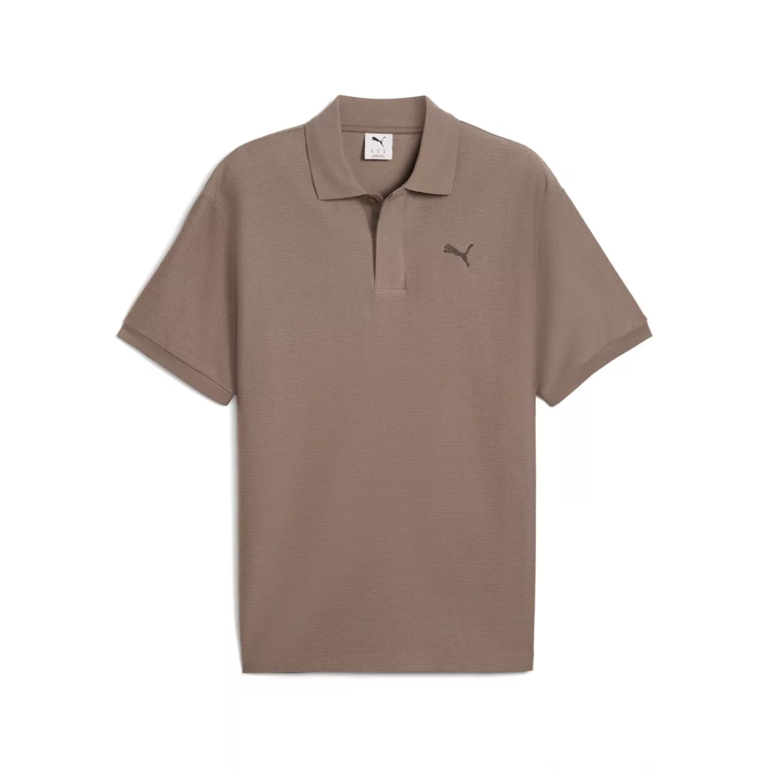 PUMA Poloshirt "PREMIUM ESS Relaxed Jacquard Poloshirt Erwachsene" günstig online kaufen